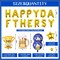 47-Pc Father’s Day Balloon Kit – Happy Father’s Day Letters & Super Dad Balloons